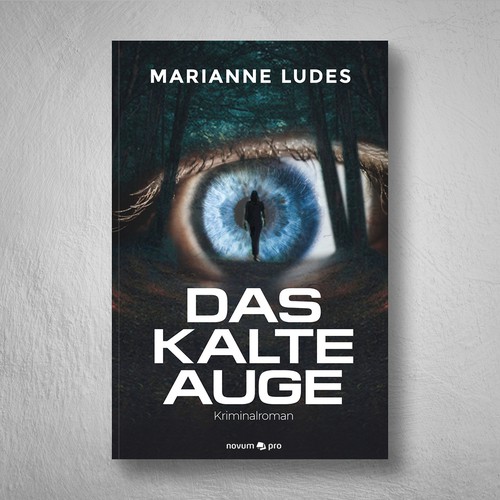 Book cover for a thriller novel