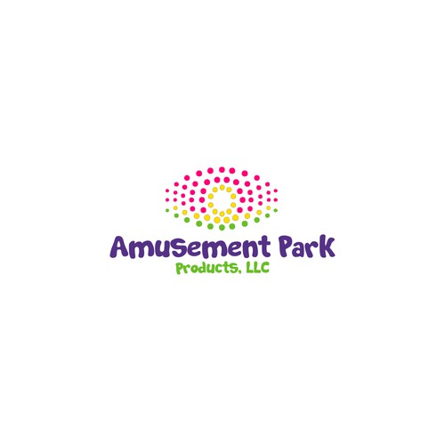 Funny logotype for Amusement Park Products, LLC