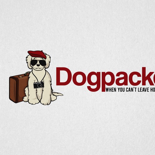 Fido wants to go!  DOGPACKED.com Logo Design Contest