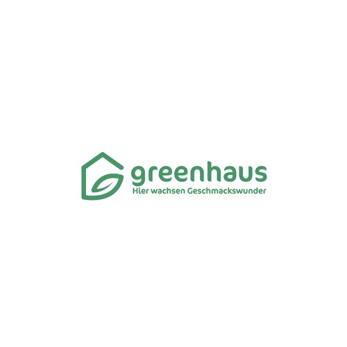 Modern logo for GreenHaus