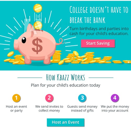 Website for college savings