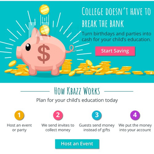 Website for college savings