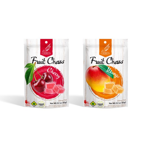 CERES fruit chews package