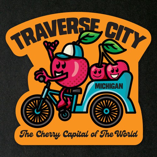 Cherry Stickers Traverse City