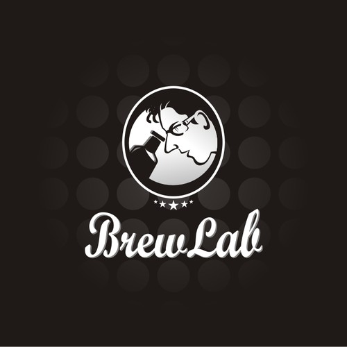 Create a modern logo for a high tech nanobrewery