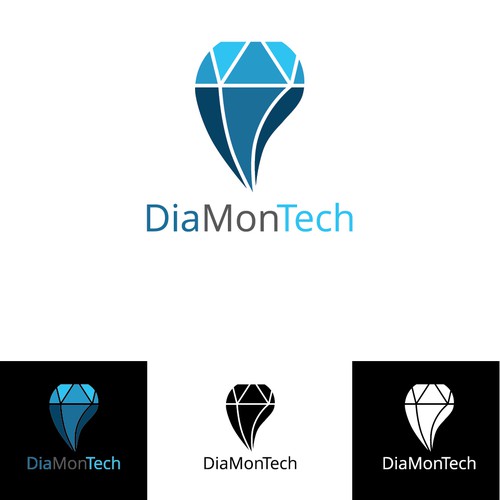 Logo concept for DiaMonTech