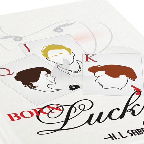 Born Lucky book cover version 1.2