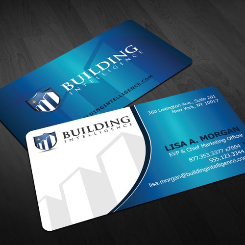 Business Cards for Building Intelligence, Inc.