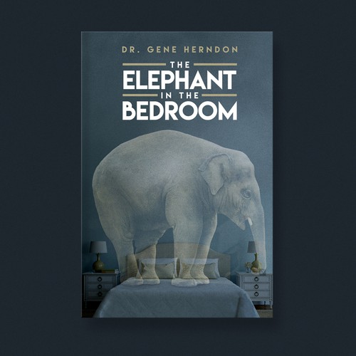 Book cover design for The Elephant in the Bedroom