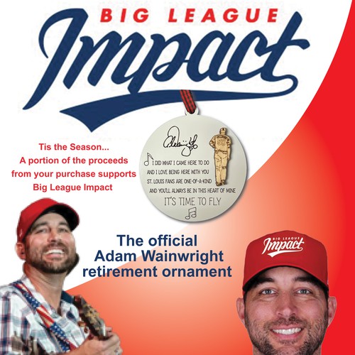 Adam Wainwright's retirement ornament