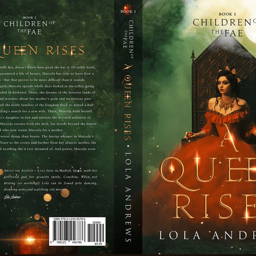 Book Cover for A Queen Rises