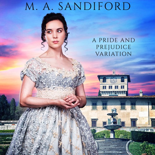 - DARCY'S REDEMPTION - Book cover design for historical romance 