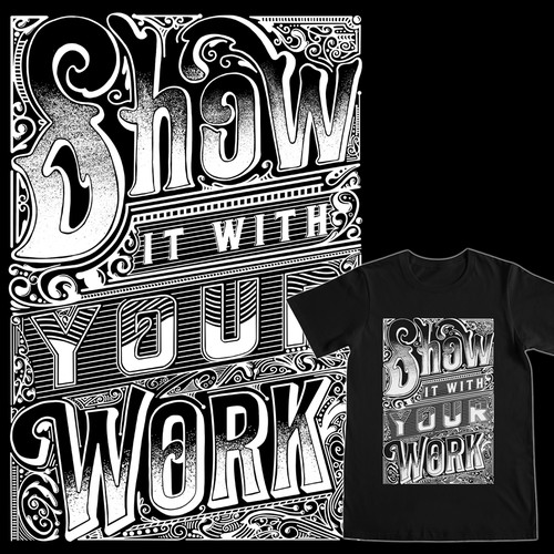 Show it with your work