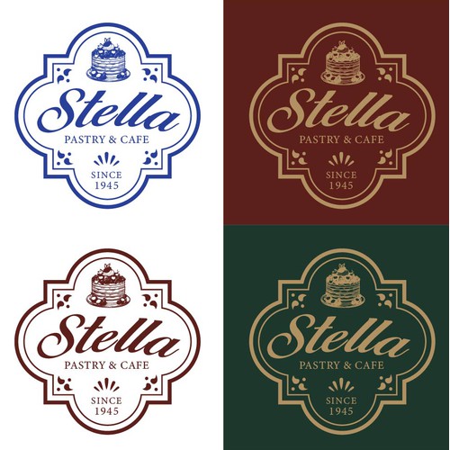 Timeless Logo Concept for Italian Pastry& Cafe
