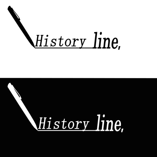 Create a distinctive logo for HistoryLines