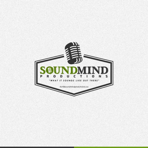 Logo for a sound recording company