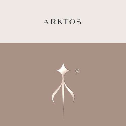 Logo design for ARKTOS -luxury sailing charter 
