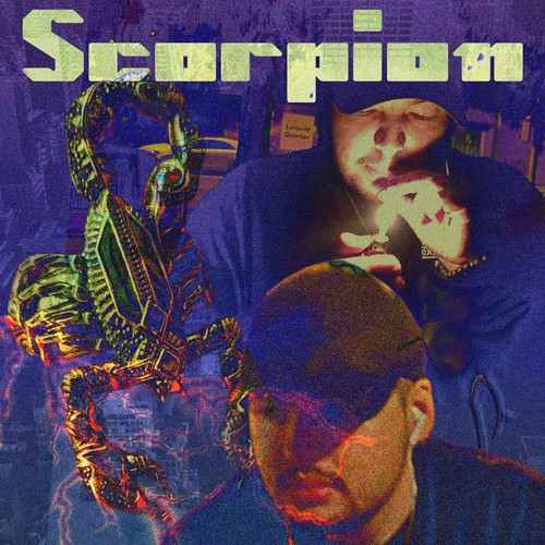 Scorpion Poster and Album cover Design