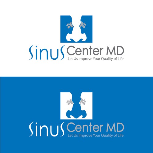 Sinus Center MD Logo Design