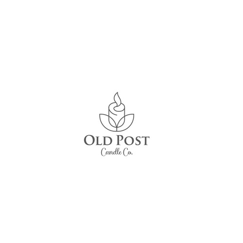In contest Rustic/farmhouse style logo for a candle making business.