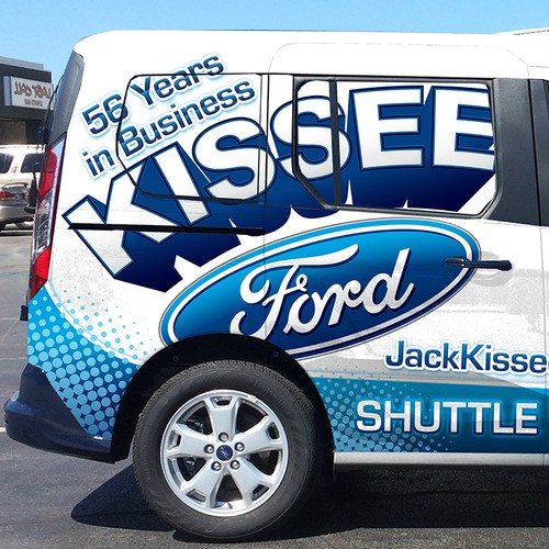 Jack Kisse Ford Vehicle Wrap