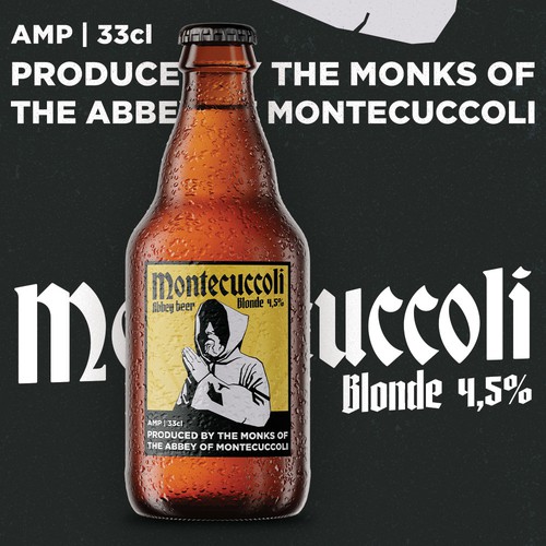 Montecuccoli label beer
