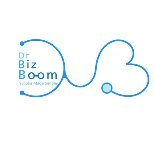 Dr Biz Boom logo design 