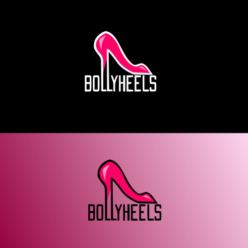 Logo for a Bollywood Dance Workshop on Heels 