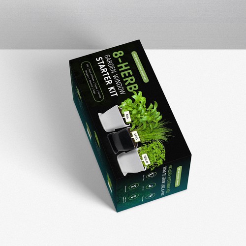 Packaging for Organic Growing Kit