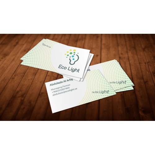 EcoLight Business Cards