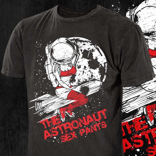 The Astronaut Sex Pants (band) needs a t-shirt design- Not much $$$ but a really cool project!! Yes?