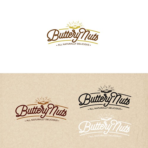 logo for nuts with butter