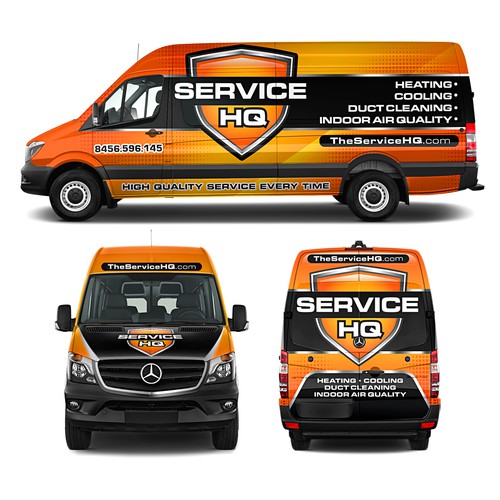 van wrap design