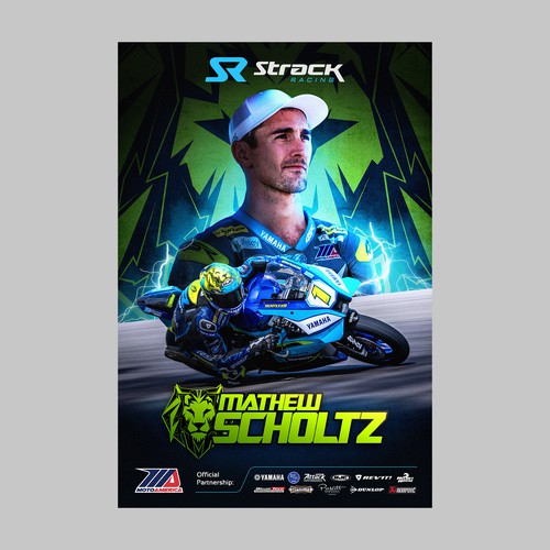 Strack Racing Poster
