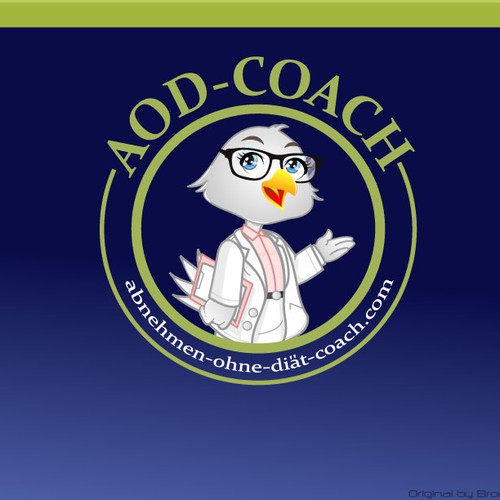 Create the next illustration for Abnehmen-ohne-Diät-Coach.com