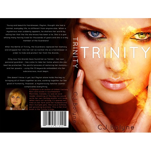 Urban Fantasy Book Cover Design for Book 1 of Trilogy