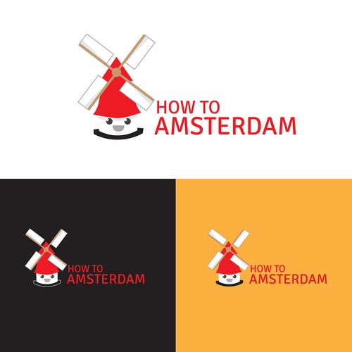 Logo design for How to Amsterdam