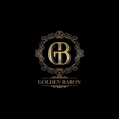 Golden Baron Logo Concept