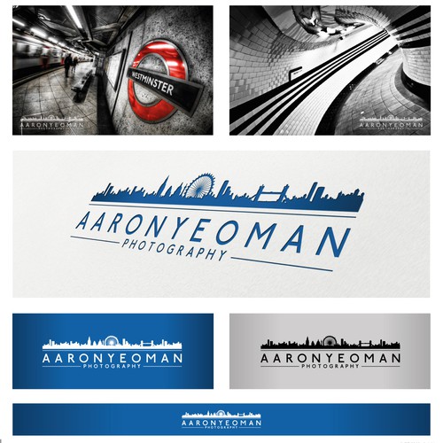Aaron Yeoman Photography needs a new logo for his new website and images