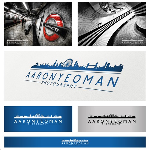 Aaron Yeoman Photography needs a new logo for his new website and images