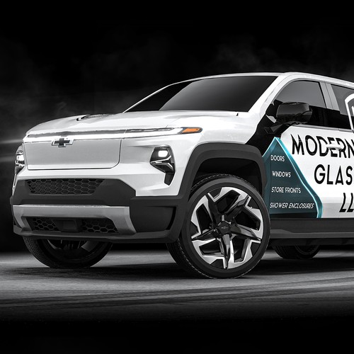 Chevy Silverado EV Wrap Design