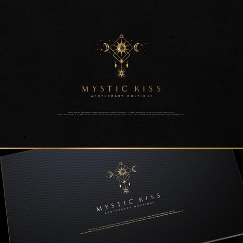 Logo concept for mystic apothecary brand
