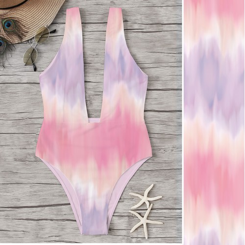 Pattern design for swim wear