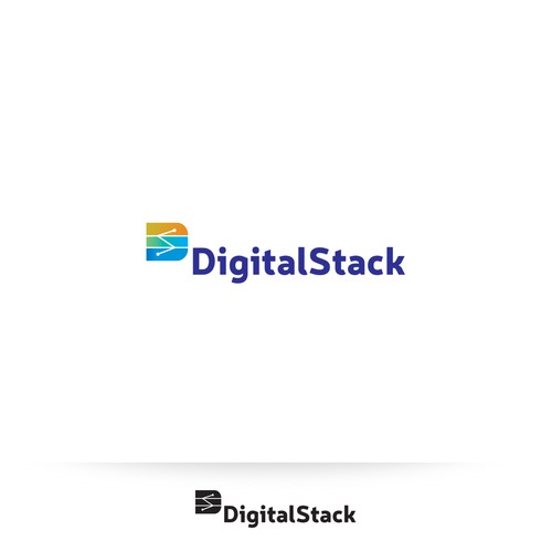 Digital Stack logo design