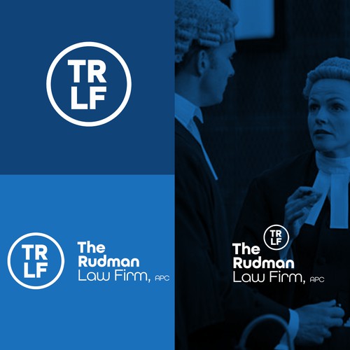 MINIMAL LOGO DESIGN FOR RUDMAN LAW FIRM