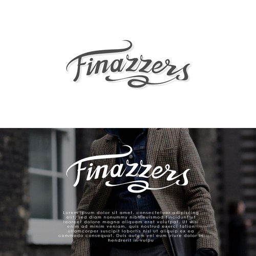 Beautiful logo type for clothing store