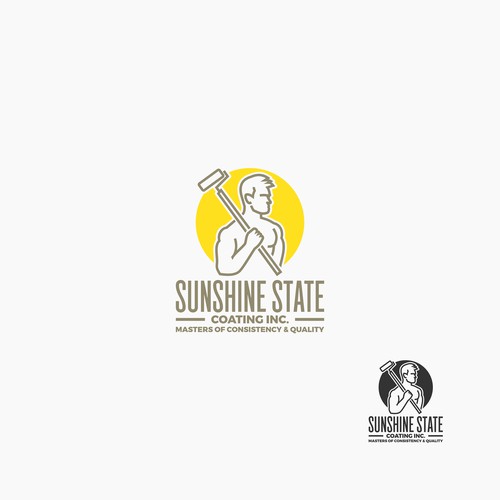Sunshine State Coating Logo - 20th Century Look