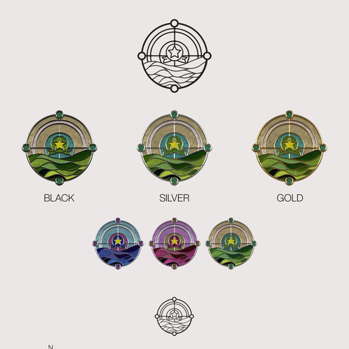 Enamel Pin Design