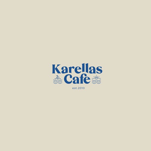 Logo design for ''Karellas Cafe''