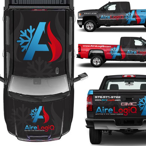 Aire LogiQ car wrap